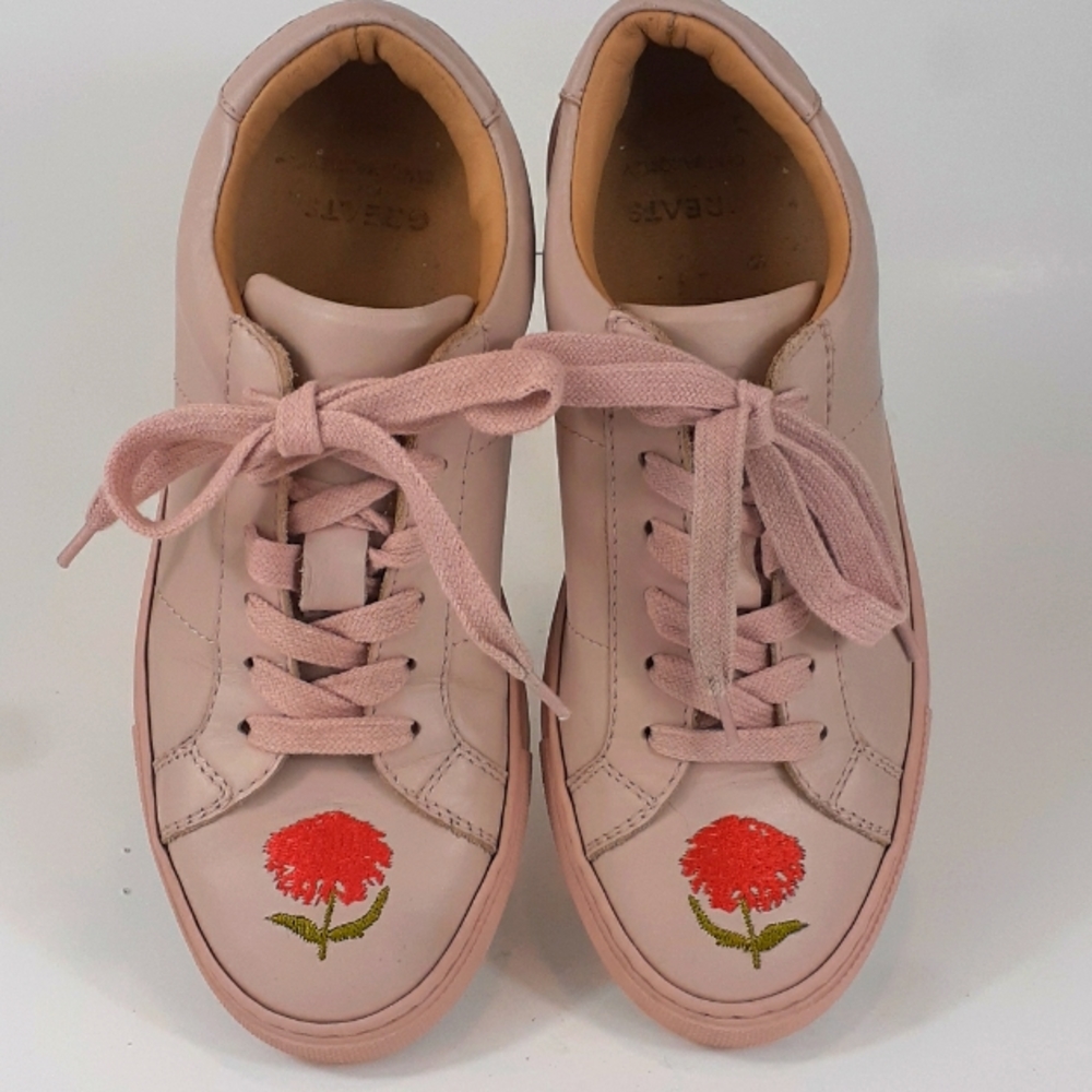 GREATS CYNTHIA ROWLEY ROYALE SNEAKERS EMBROIDERED